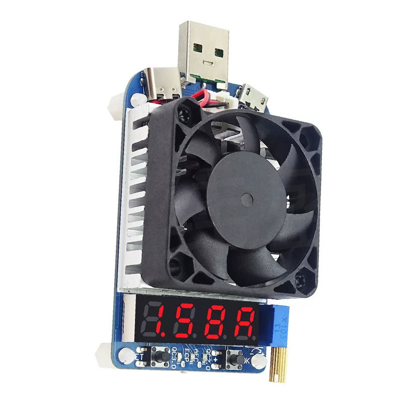 HD25/HD35 светодиодный цифровой USB электронный тестер — тест, вызывающий 4A/25W 5A/35W
