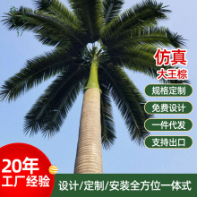 大王棕仿真树假树室外棕树景观造景树木商场抗紫外线大型仿真棕树