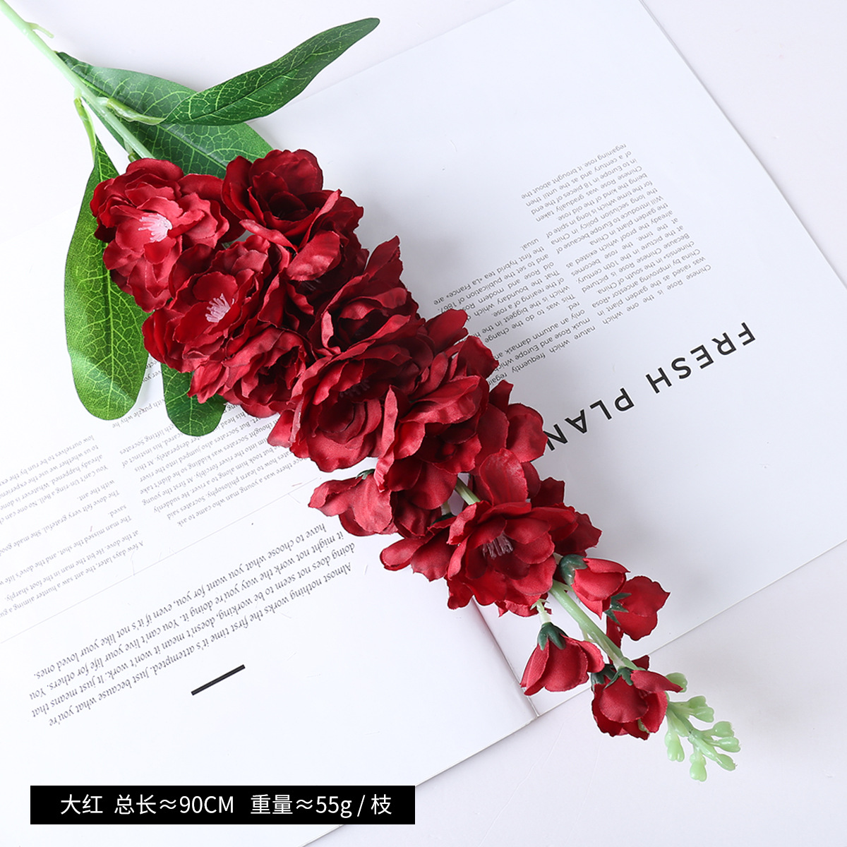 Simulación de flores de golondrina, gran golondrina, decoración para el hogar, props de fotografía de boda, flores falsas al por mayor