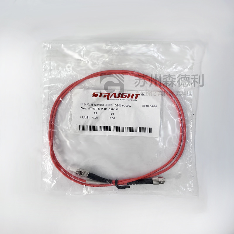 全新光纤跳线ST-ST-MM-01-3.0-1M