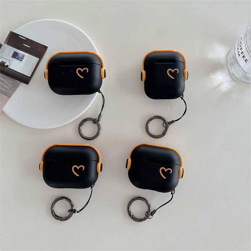 Love for airpods pro2 Apple Bluetooth Wireless Headset 1/2/3 Generation Lock Bracket Creative Tide