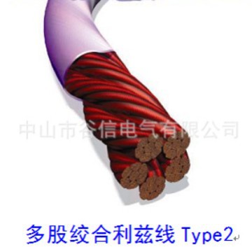 多股绞合丝包利兹线825/0.05截面1.62mm?建议频率350k~850kHz