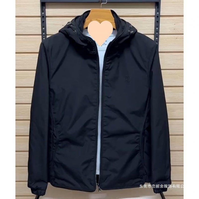 Spring and Autumn New Men's 2025 Jacket Business Casual Fashion Versatile Trendy Hooded Coat Other Orders