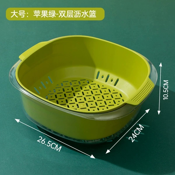 【Large】 Apple green