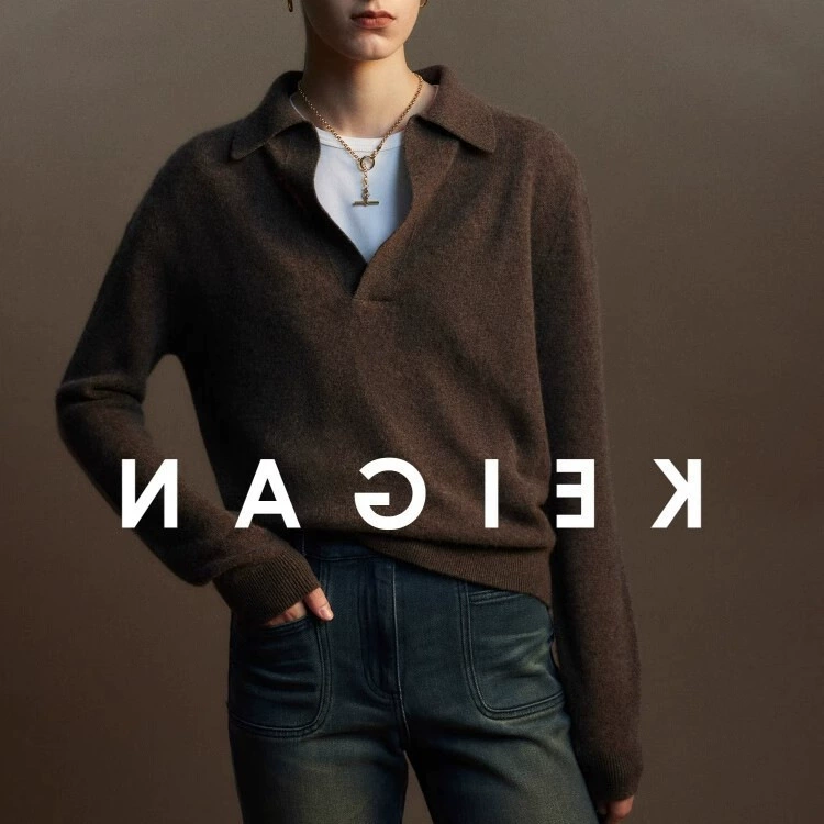1OO % Цюань кашемир старый денежный стиль интеллектуал POLO ножницы воротник вязаный свитер