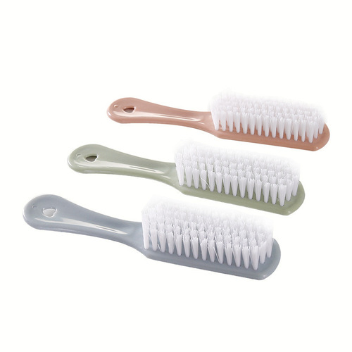 Shoe washing brush, plastic brush, soft-bristled shoe polishing brush, bathroom floor brush, cleaning clothes brush, collar laundry brush