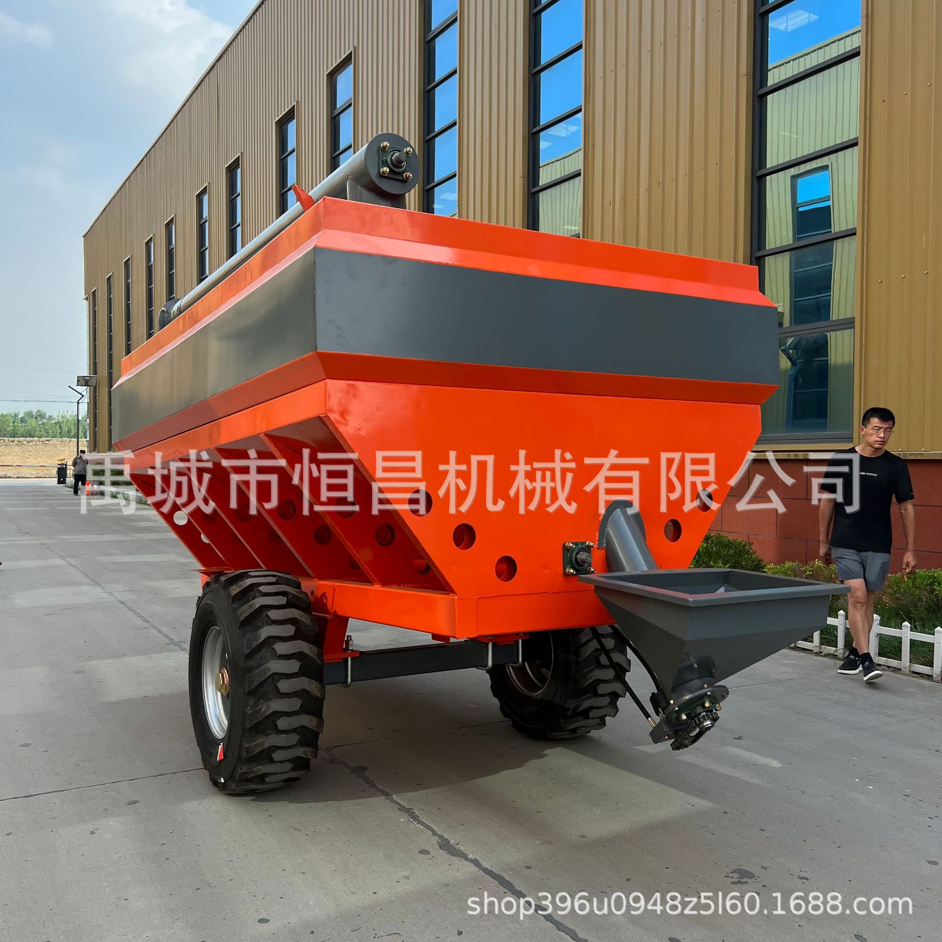 四轮牵引式6立方加肥上肥车 粮食转运车 厂家供应多种型号