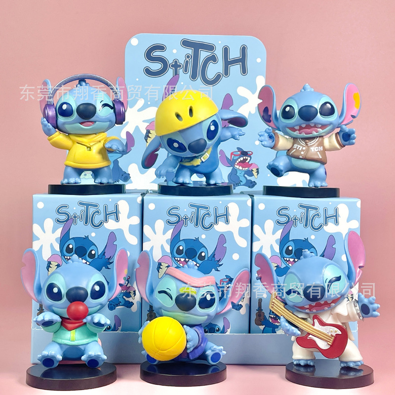 Free Shipping Cross-Border Stitch Doll Figure Stitch Ornaments DIY Blind Box Gashapon Toys Wholesale Free Shipping Cross-Border Stitch Doll Figure Stitch Ornaments DIY Blind Box Gashapon Toys Wholesale