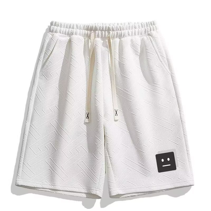 Men's Shorts Summer 2026 New Spring Letter Print Mid-Length Versatile Casual Breathable Shorts