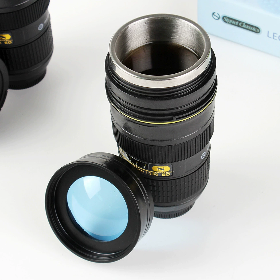  Camera, coffee lens stainless steel for men and women for elementary school students, internet celebrity