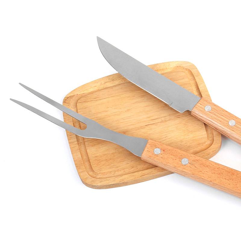 Juego de herramientas para barbacoa al aire libre, accesorios y utensilios para BBQ - Mayorista