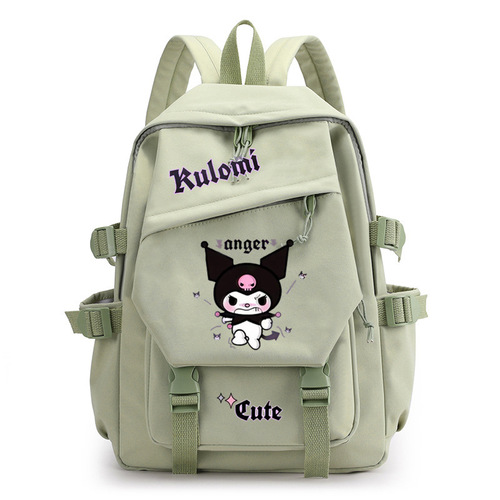 Kuromi peripheral cute backpack cartoon pattern student large capacity casual school bag fashionable personalized backpack