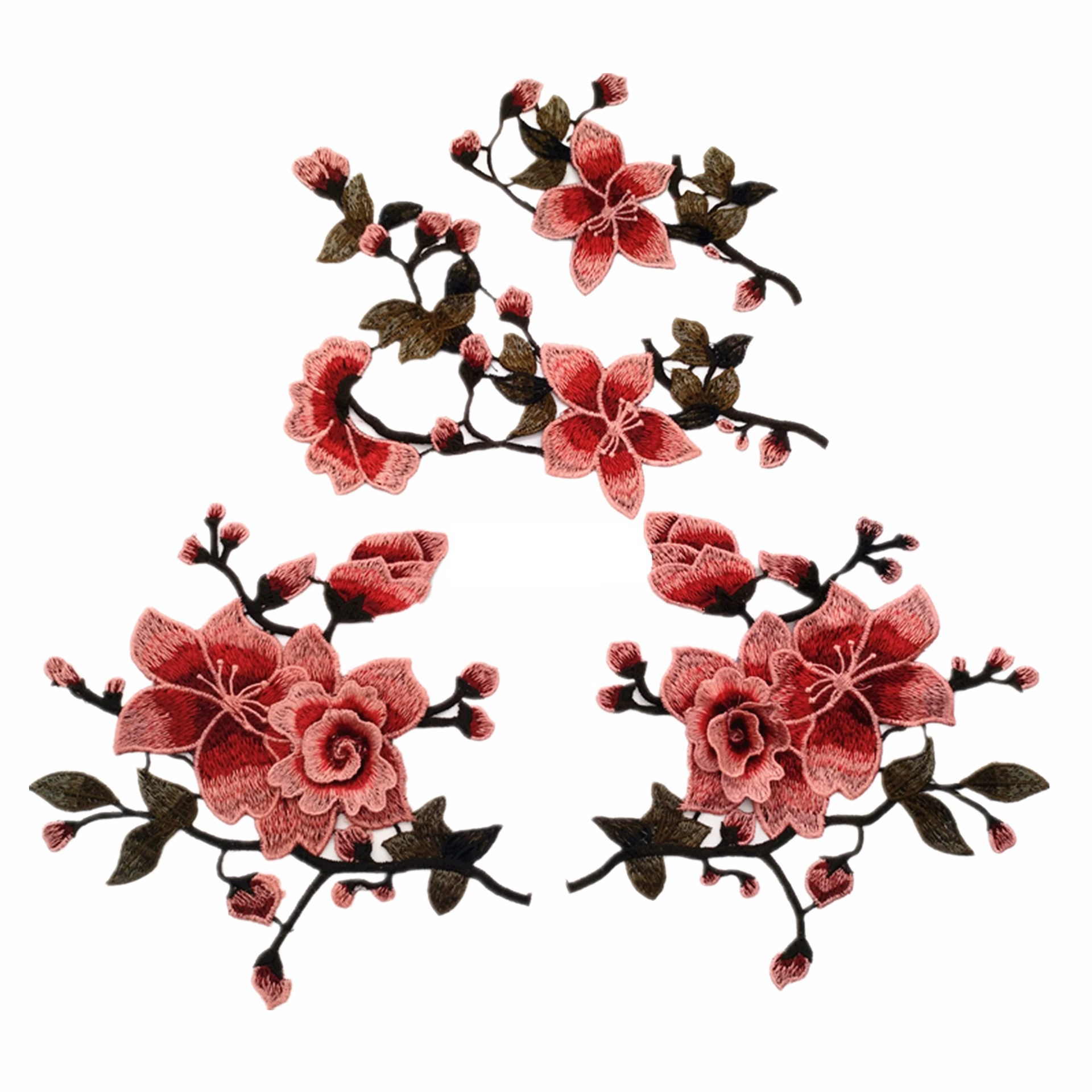 Fashionable dress, cheongsam, decorations, cloth, sticker, Chinese style, with embroidery, flowered