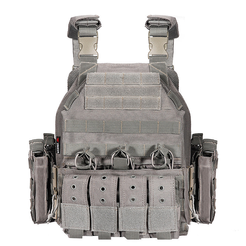 Transfronterizos 6094 chaleco táctico de desmontaje rápido táctico chaleco táctico al aire libre militar de camuflaje equipo de protección CS