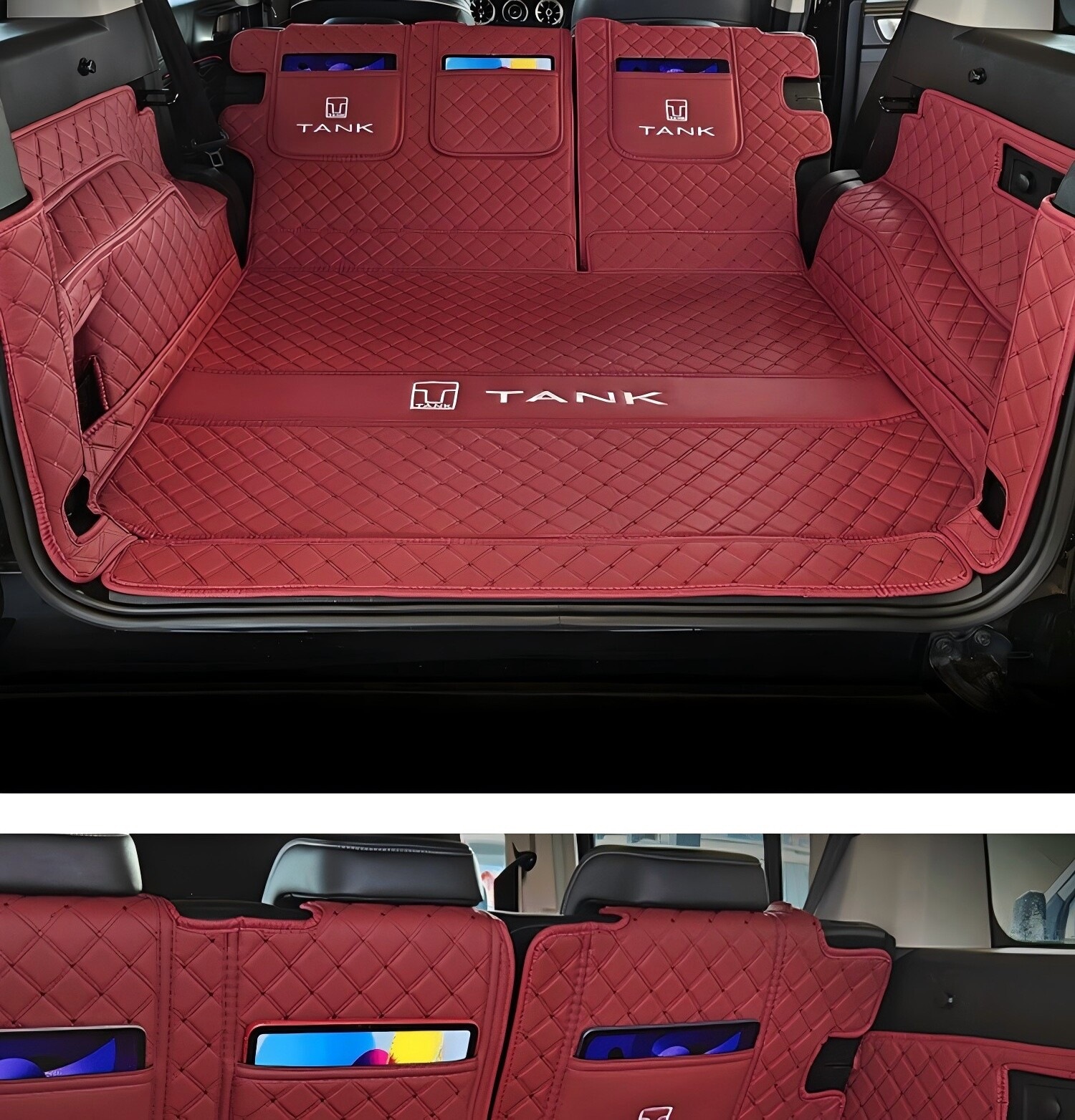 Suitable for Tank 300 trunk mat, fully enclosed, for 26 models of Tank 300 Hi4-T car accessories trunk mat