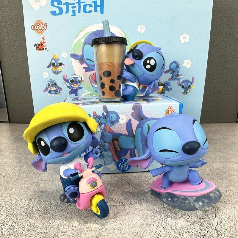Star Baby Stitch Blind Box Hand Collection Stitch Cute Doll Decoración de escritorio Muñeca Regalo de cumpleaños