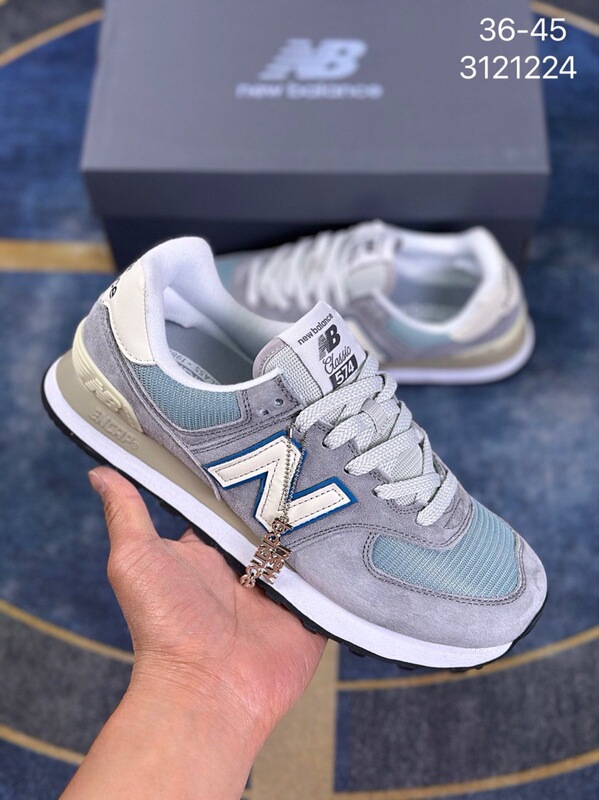 純原の新型NB574運動靴夏の通気性男女ランニングシューズ石島カップルカジュアル連名板靴|undefined