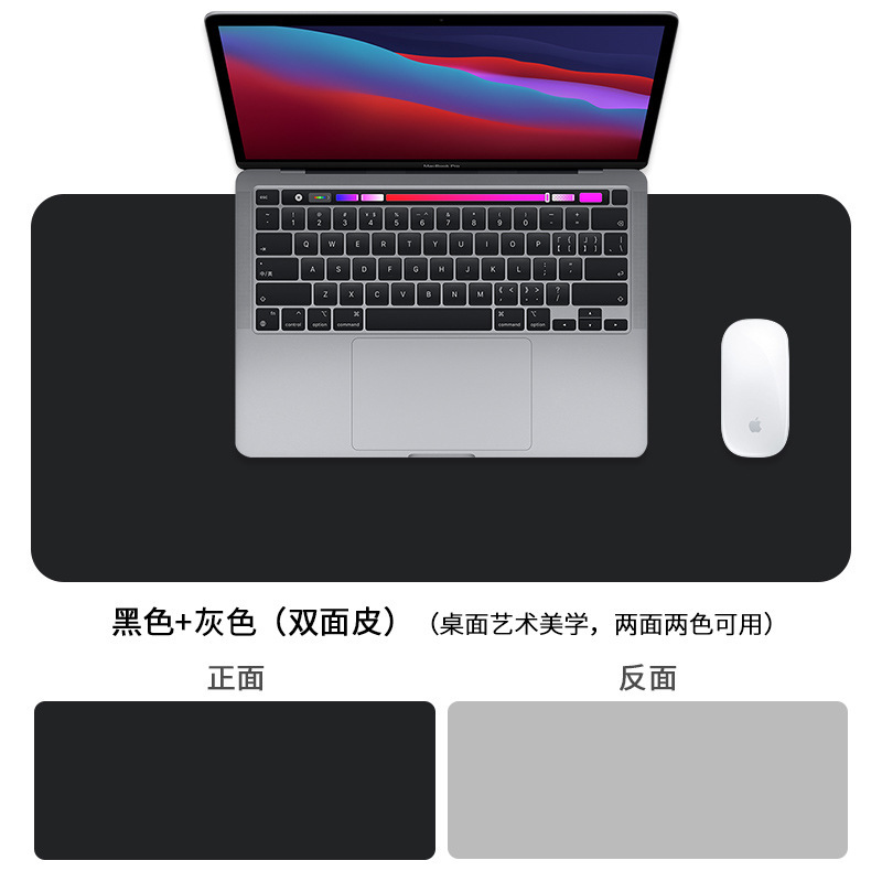 卸売り革マウスパッド超大型ロゴパターンパソコンオフィスデスクパッド防水純色マウスパッド|undefined