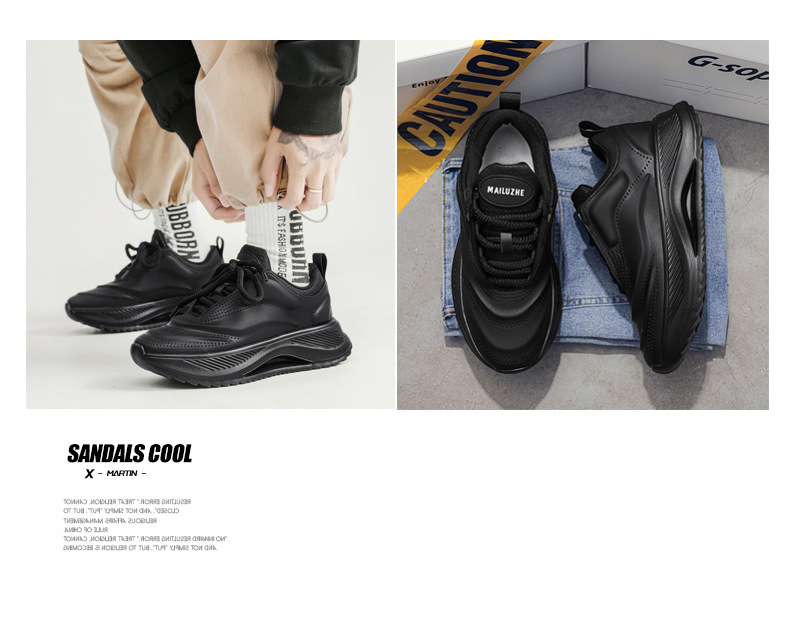 Scarpe da uomo Sneakers bianche Scarpe casual da uomo con fondo spesso con altezza crescente Scarpe da papà traspiranti per coppie di studenti_voghion.com