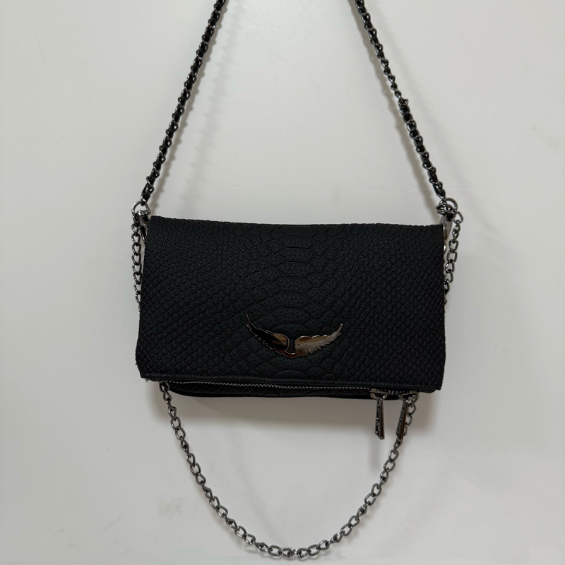 Small snake print black