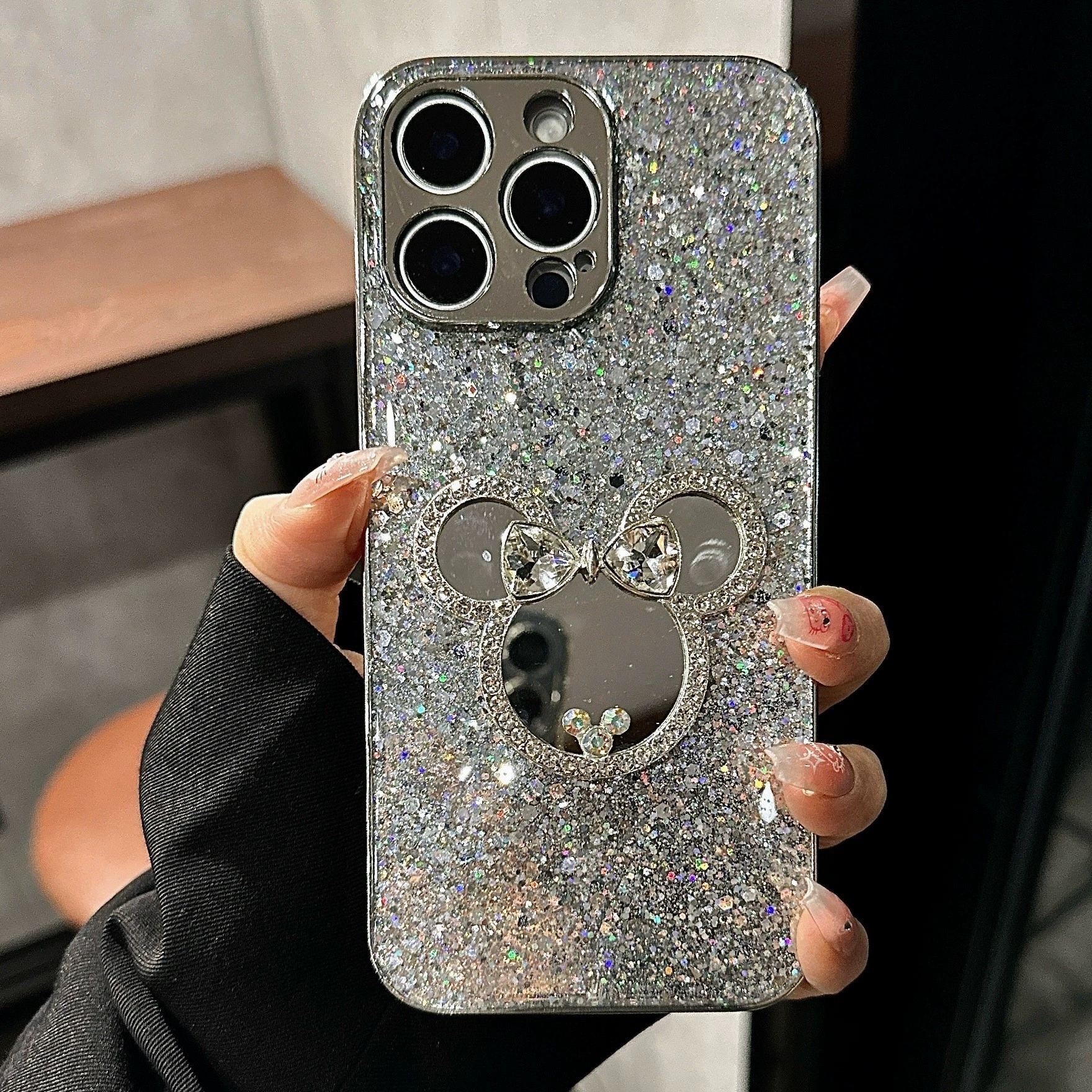 Чехол для телефона, совместимый с Apple/ Honor, Pro 15/15 Pro Max, зеркальный эффект, S20, A5