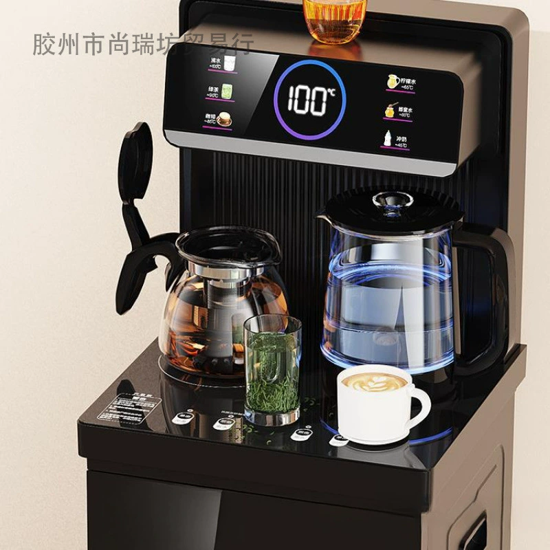 Smart voice tea bar machine for home vertical bottom bucket multifunctional fully automatic barrel water dispenser intelligent 11