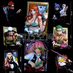 アニメデーモンスレイヤー甘露寺蜜璃ワンピースゾロナミ半身像フォトフレーム冷蔵庫マグネット