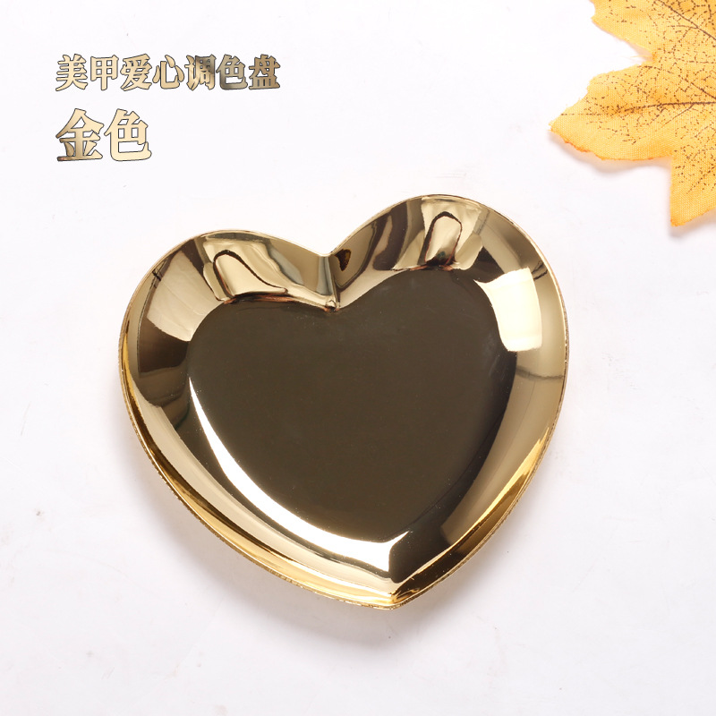 Paleta de taladro de acero inoxidable Paleta de nail polish paleta de visualización de manicure