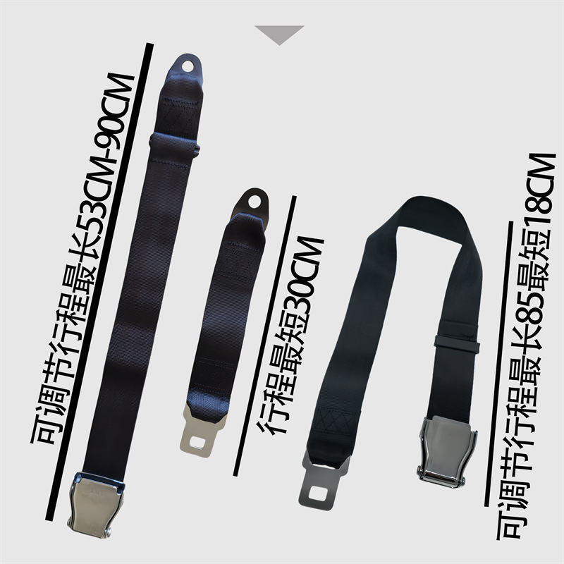 Adjustable Aircraft Buckle Safety Belt for Infants, Children, Overweight People, Pregnant Women, High-Speed Rail Aircraft Aviation Seat Extension Belt