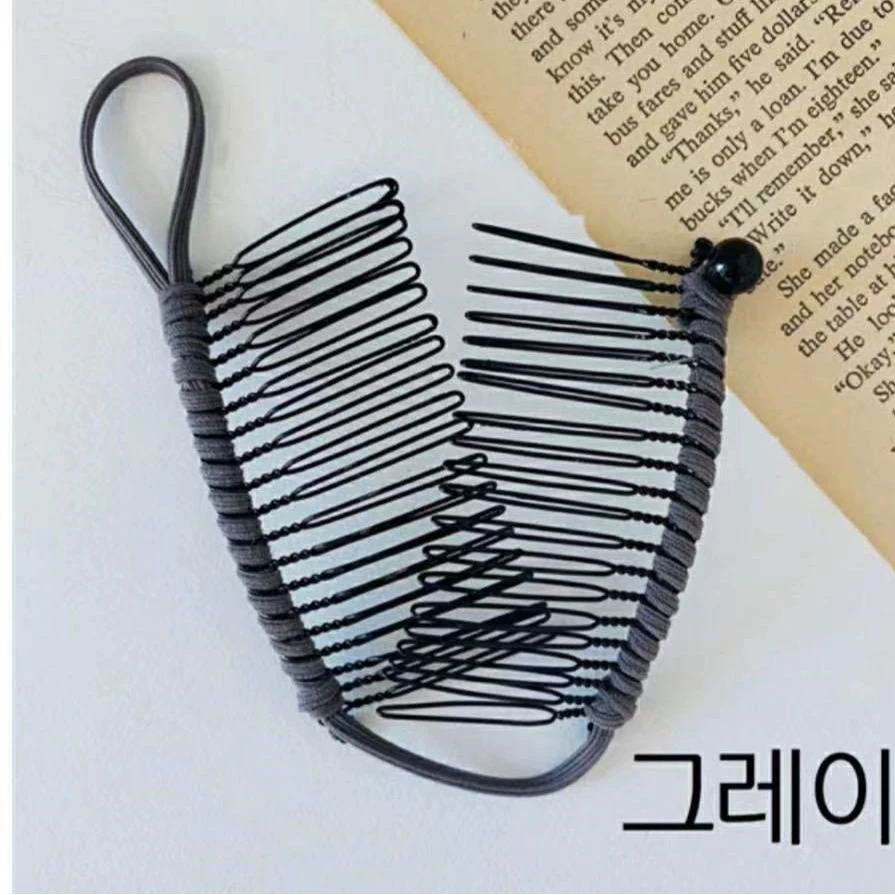 Корейская версия DIY ручной работы Железный гребень для волос головной убор новый гребень нижний гребень 30 зубов гребень Оптовая поставка с завода