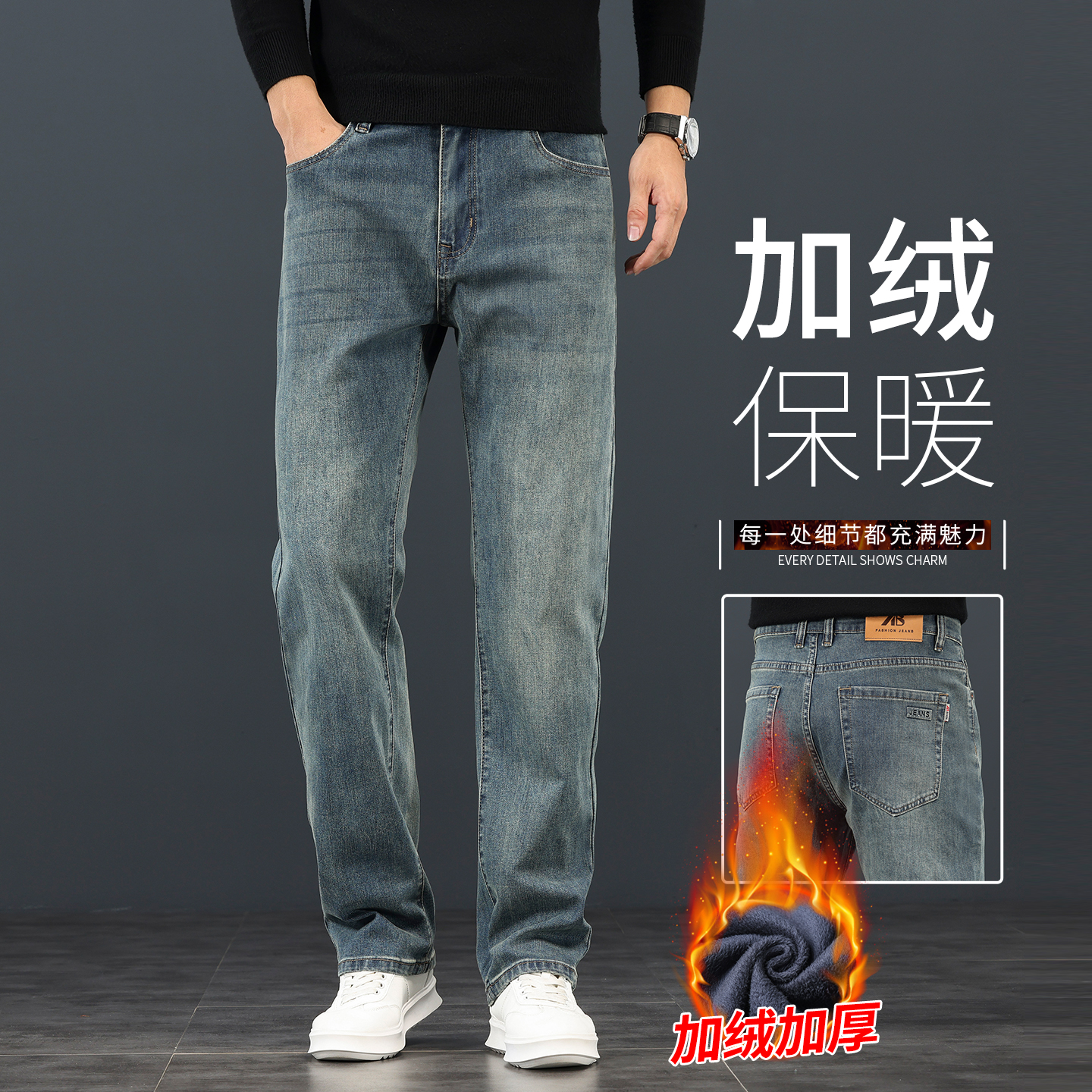 619R nostalgic blue [velvet and thickened]