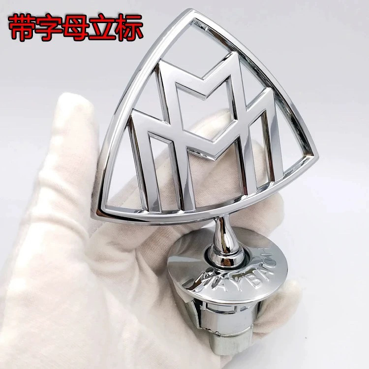 Suitable for Mercedes-Benz Maybach Vito Car Logo S-Class S450 S480 Gls480 Maybach Emblem E-Class Modification