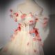 Evening dress high-grade light wedding dress banquet temperament escape Princess light luxury niche high-end host dress female super fairy
