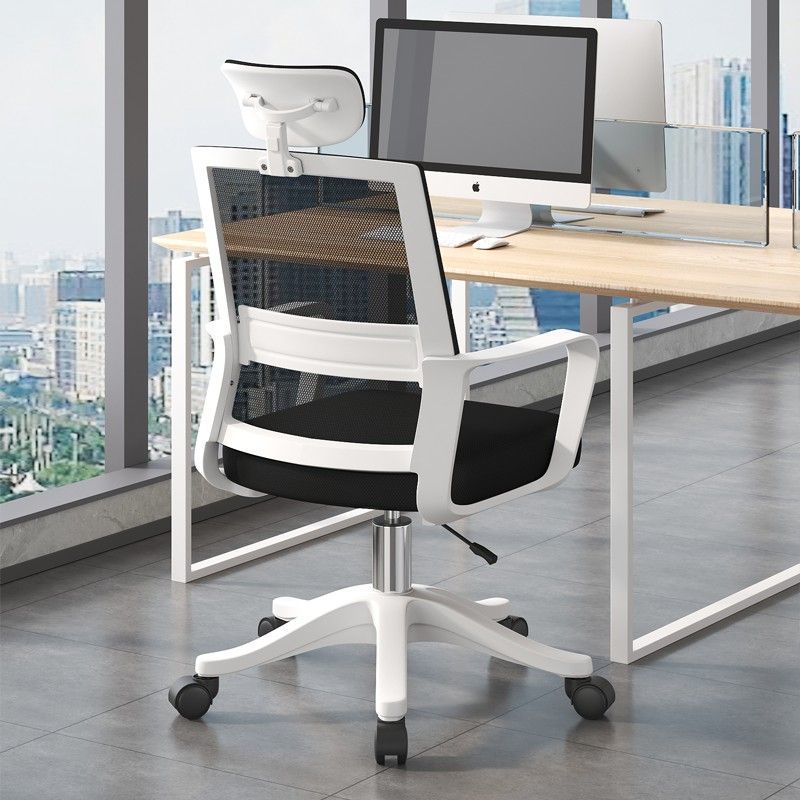 Office Computer Chair, Comfortable Seat for Long Periods of Sitting, Dormitory College Student Study Back Chair, Simple Home Comfortable Desk Chair