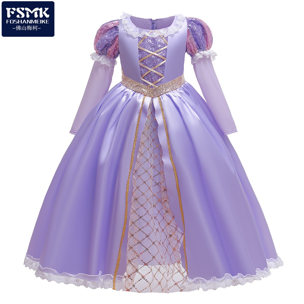Nuevo Vestido de Princesa Elsa y Sofía para Niñas, Disfraz de Halloween para Comercio Exterior Transfronterizo 2026 image 3