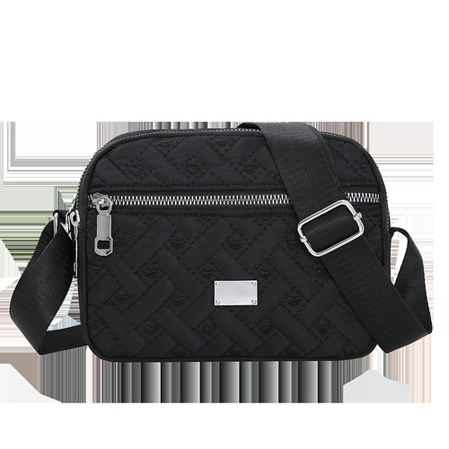  New Oxford Cloth Multi-layer Business Bag for Women, Mother's Bag, Fashionable, Durable, Casual, Waterproof, Versatile Crossbody Bag