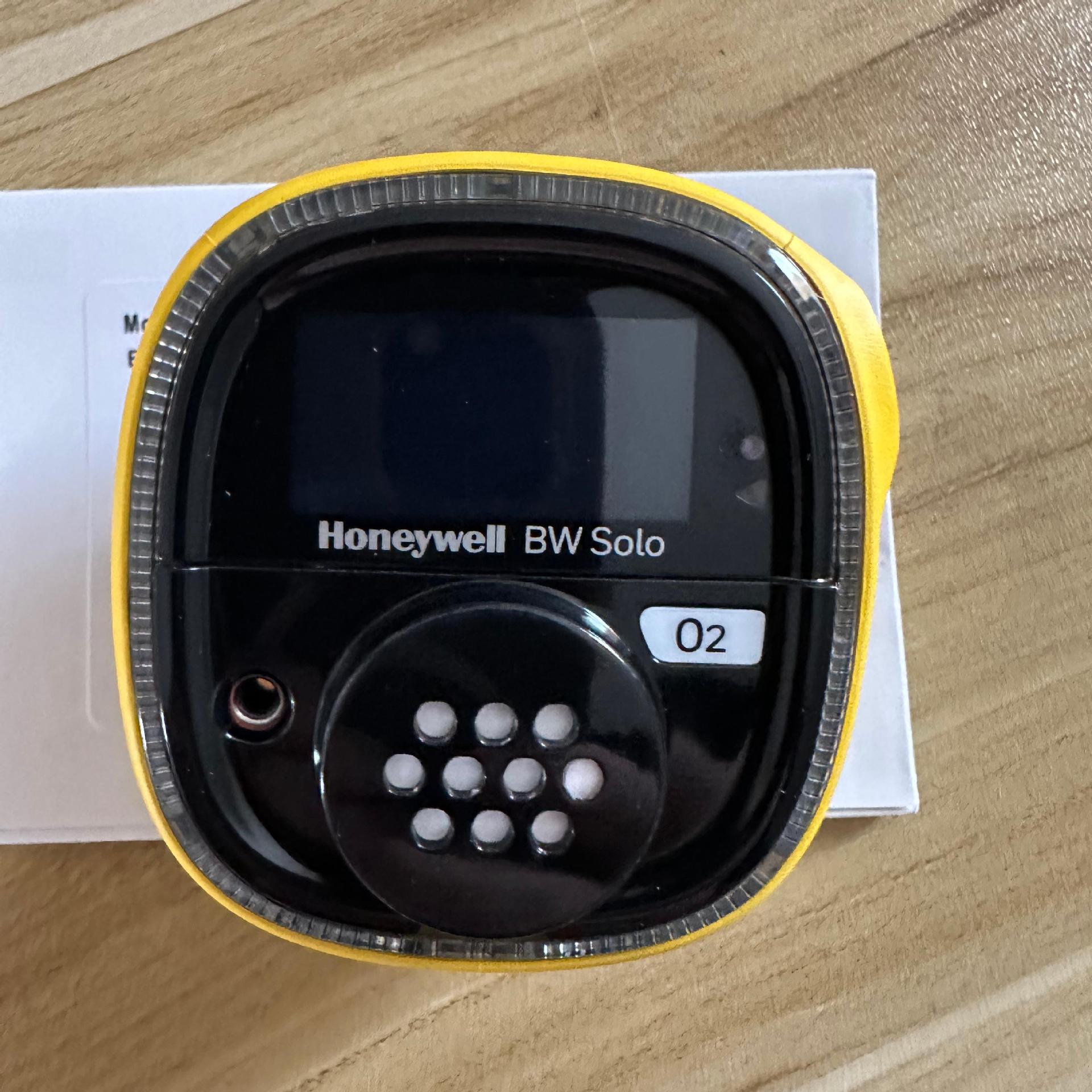 honeywell BW SOLO单一氧气便携式气体检测仪BWS2-X-Y-CN报警仪