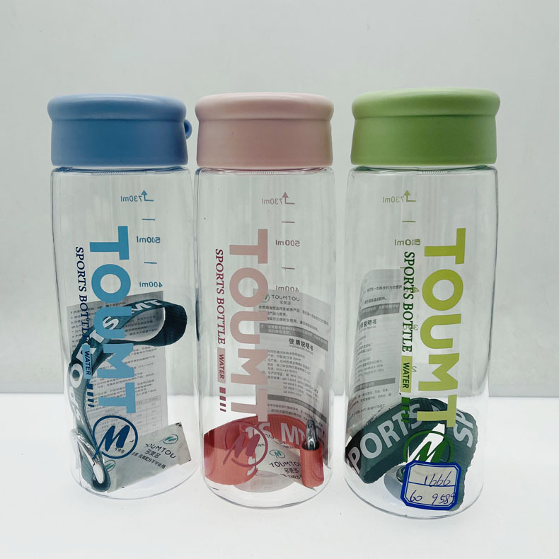 Duomedo 1666 deportes de verano taza de plástico taza de agua portátil 730ml taza de estudiante de plástico de gran capacidad al aire libre