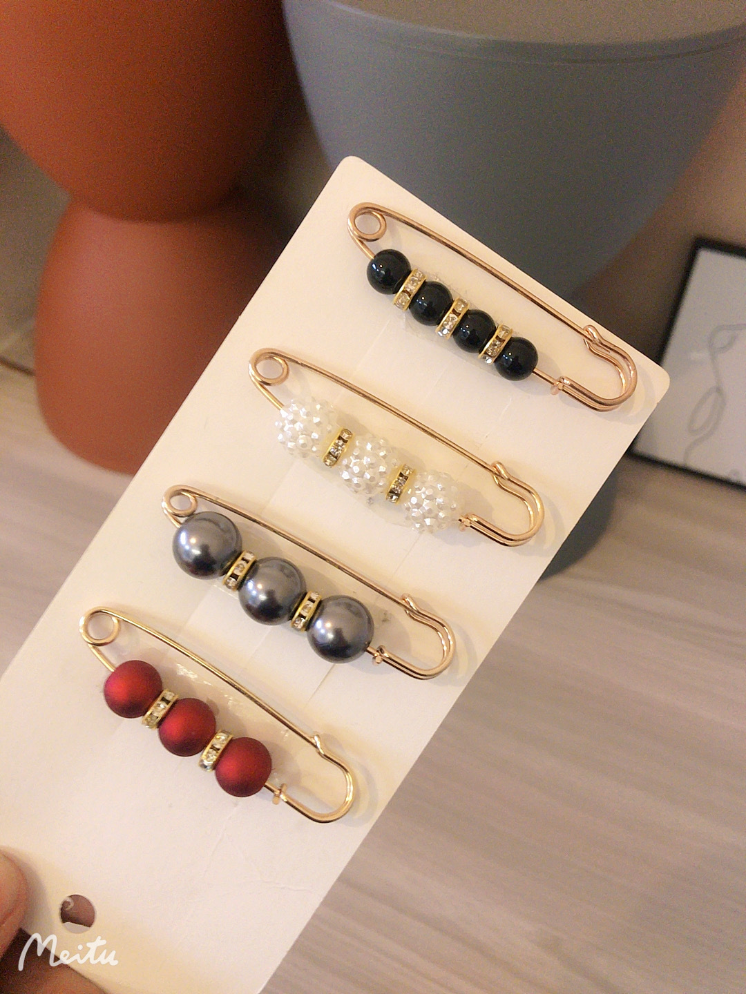 PIN combinación de corrección de cintura artefacto cintura falda de ajuste de cintura anti-exposición hebilla broche mujer ropa fija