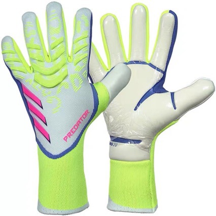 Guantes de portero de fútbol entrenamiento antideslizante para niños guantes de portero de desgaste guantes de fútbol para adultos antideslizantes con protector de dedos