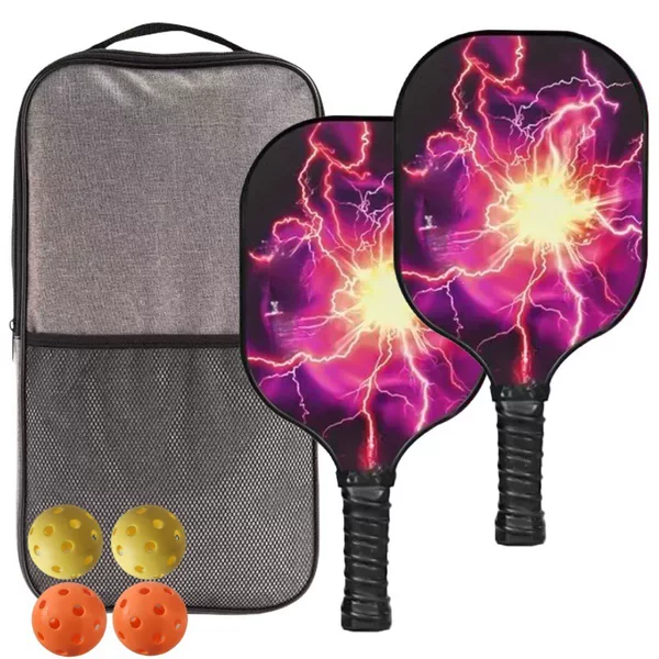 Exclusive for cross-border sales: pickleball racket, perforated glass carbon fiber racket, pickleball sand indoor racket