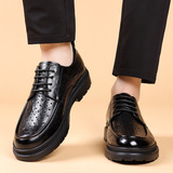 Мужской пиджак классического кроя для кожаной обуви, летняя дышащая повседневная обувь в английском стиле для отдыха