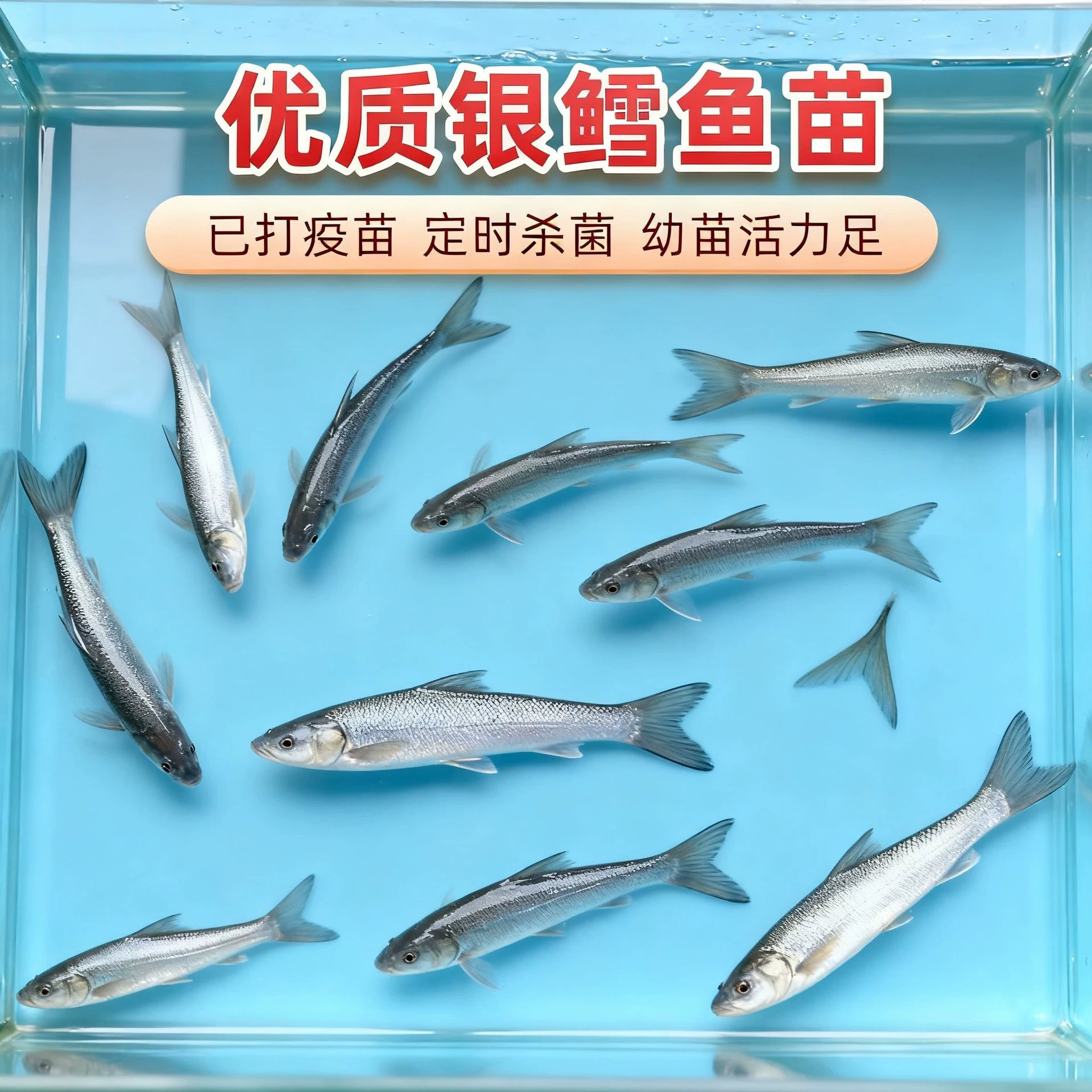 Freshwater cod, giant scale barbel fry, cold-resistant and oxygen-resistant large fish, simple and easy to raise, straight from the fishery to your home