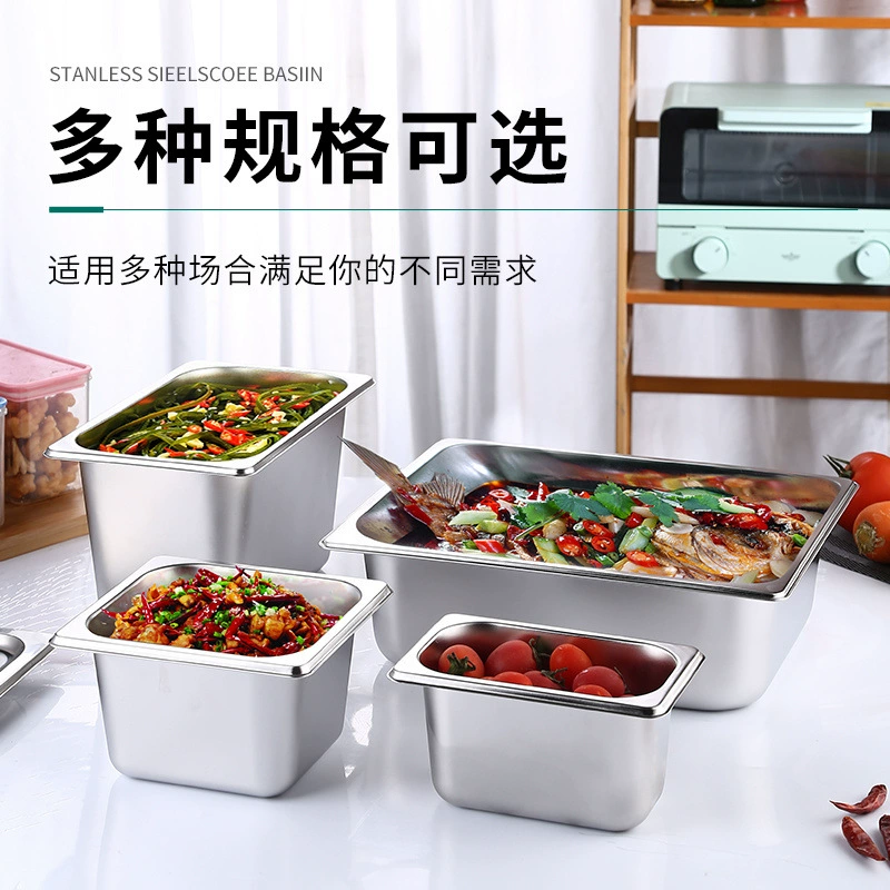 Rectangular box stainless steel, restaurant car, milk tea