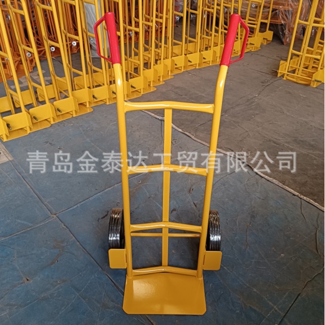两轮物流手推车货物搬运拉货车手动搬运车建筑手拉车HT1940