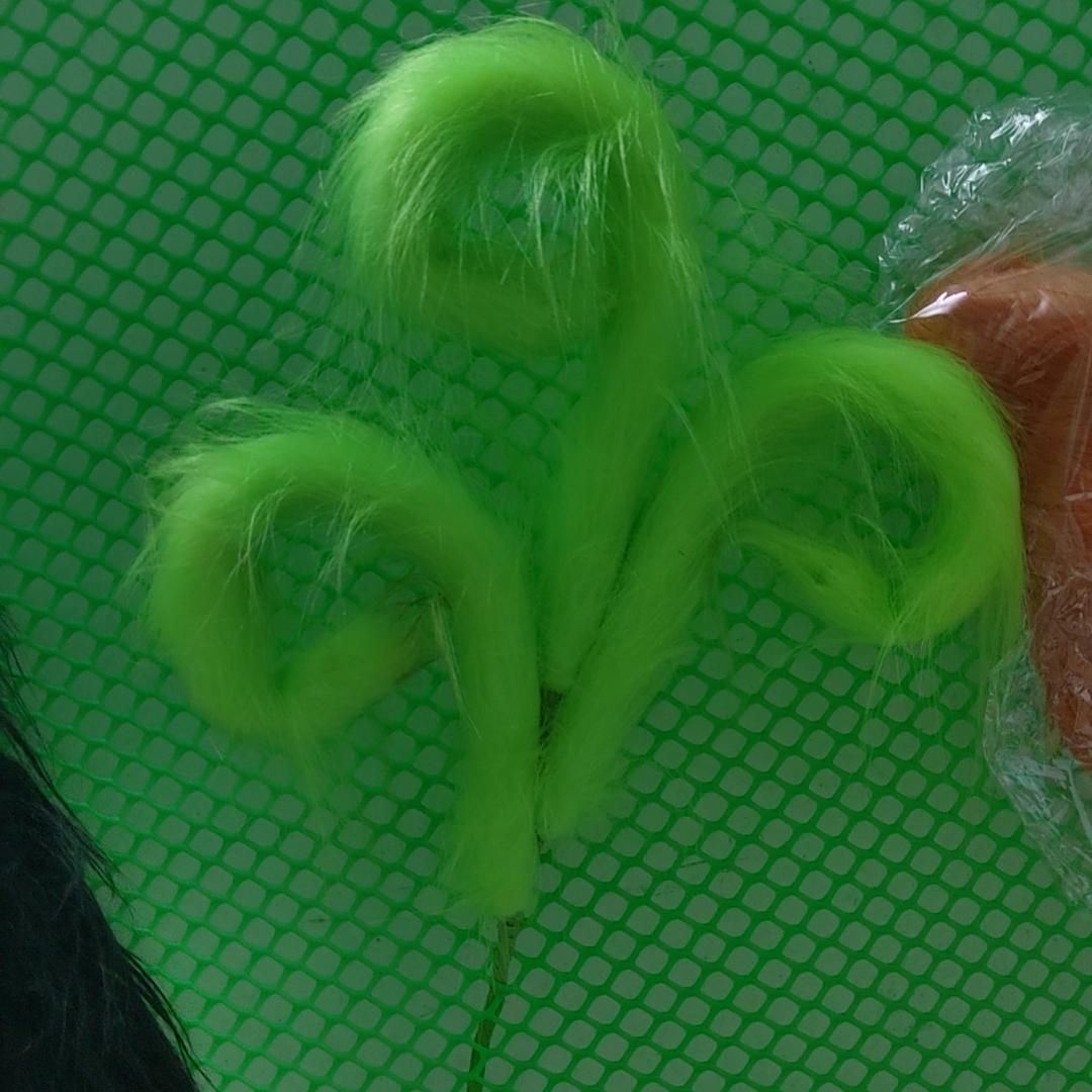 Grinch Handschuesch gréng Grinch Stola Chrëschtdag Halloween Party Elf gréng Hoereg Monster Kappbedeckung Mask_voghion.com