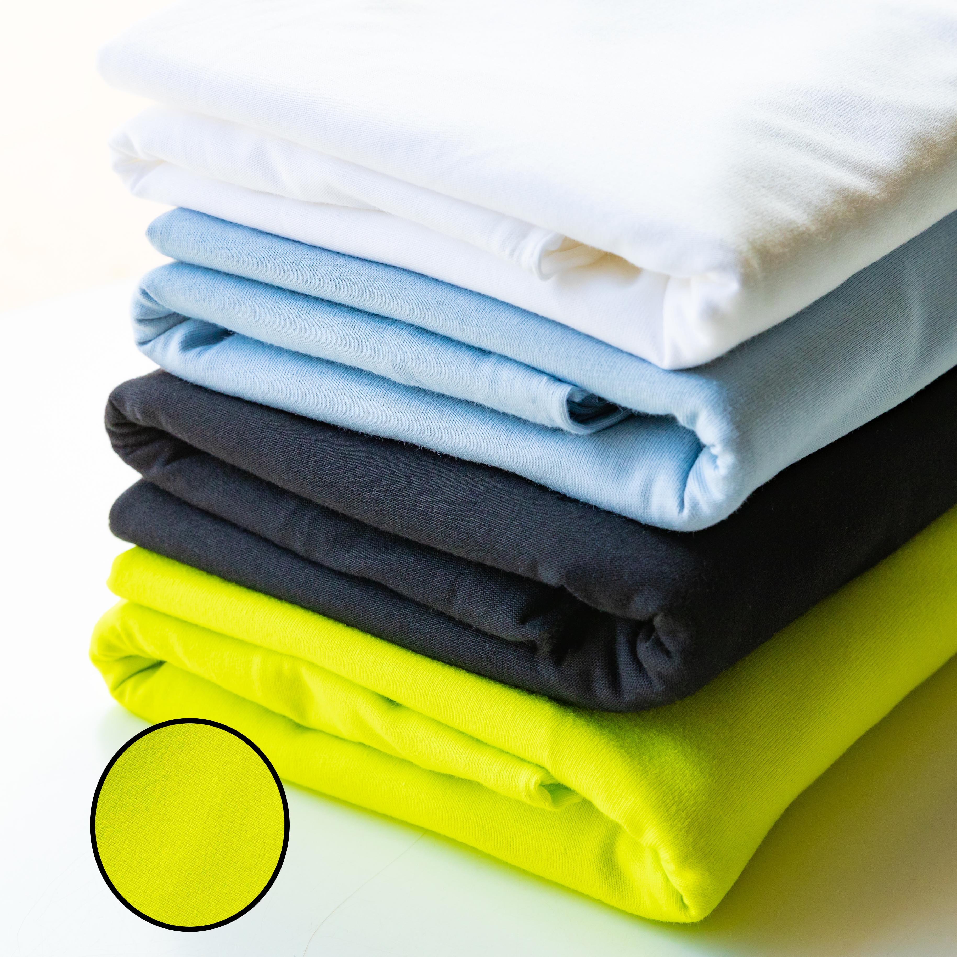 夏天新疆棉针织平纹布料宝宝A类短袖T恤薄汗布柔软服装布匹