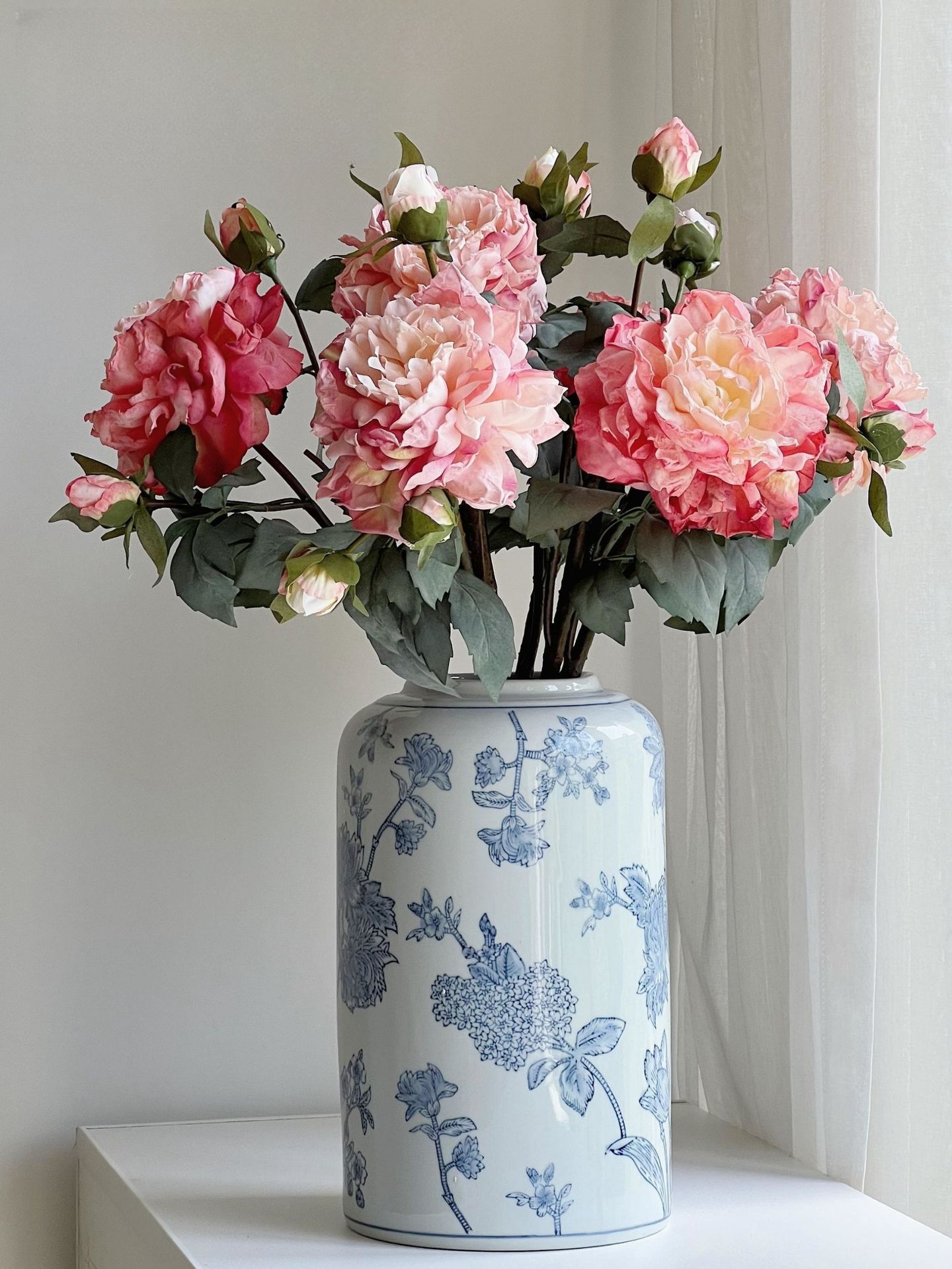 742g Weight Artificial Plant Event & Party Supplies 1 Piece Quantity Birthday, Date, Festival Occasion Silk Flower Material Peony Pattern Elegant, Romantic Style Elegant Romantic Peony Silk Flower Artificial Flowers 10