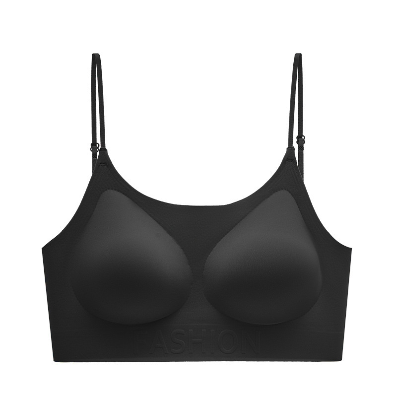 女性用リキッドファンデーション拡張下着、目に見えない着用、薄いショルダーストラップ、小さな胸のプッシュアップ、たるみ防止、シームレスで快適なブラジャー|undefined