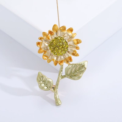 Japanese and Korean fashion Yaxa sancaqları - mm-br-light-yellow-3404-yl2